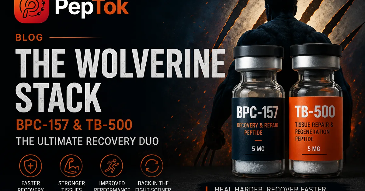 The Wolverine Stack: Why BPC-157 and TB-500 Became a Legendary Recovery Duo