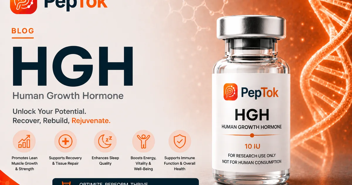 Growth Hormone: The Master Hormone for Recovery, Muscle, and Longevity