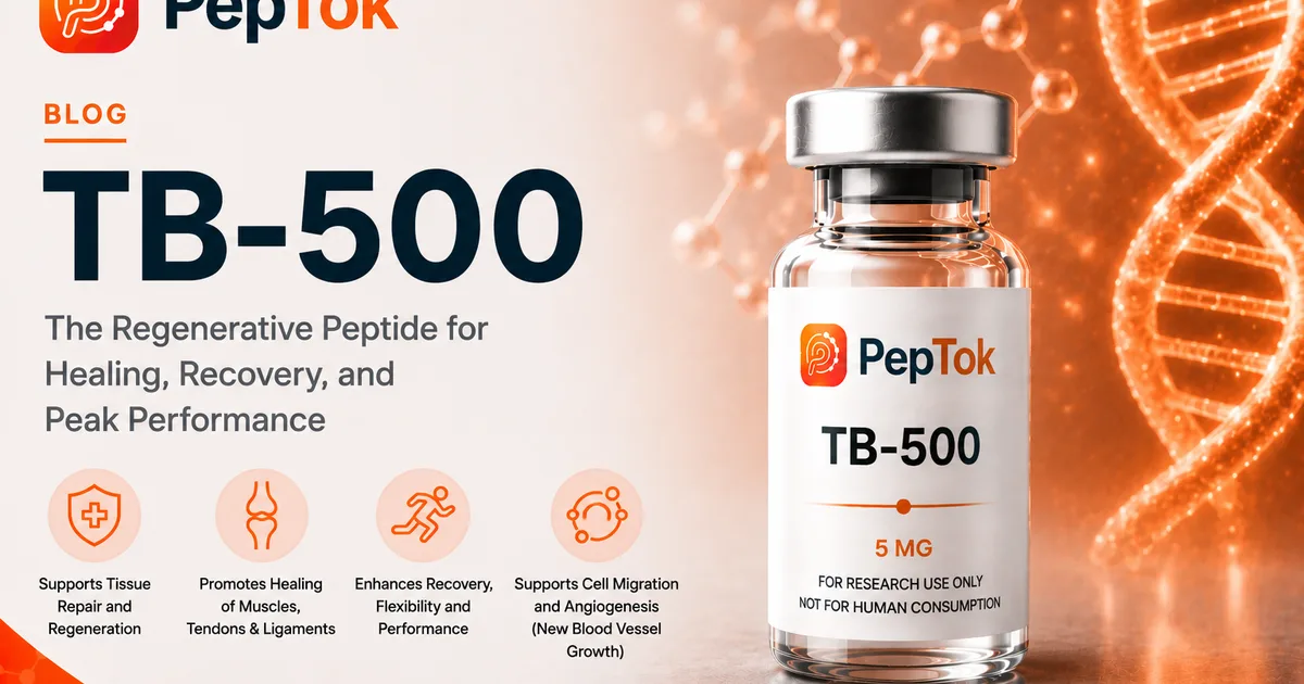 TB-500: Why So Many People Use It for Recovery and Repair