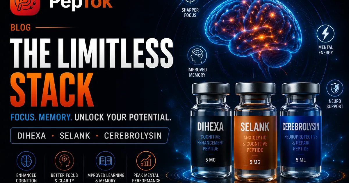 The Limitless Stack: Peptides for Focus, Memory, and Cognitive Performance