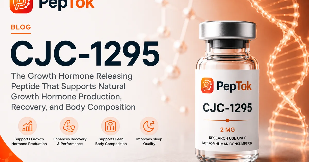 CJC-1295: Unlocking Your Body’s Natural Growth Hormone Potential