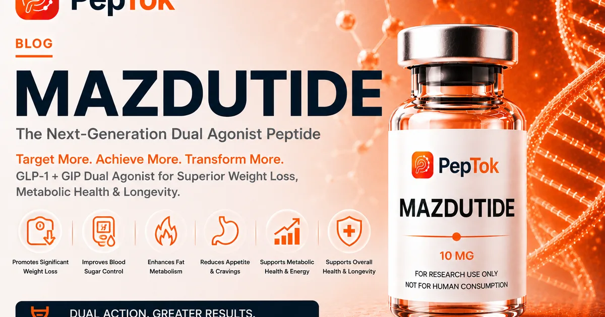 Mazdutide: The Next Generation Weight Loss Peptide Everyone Is Watching
